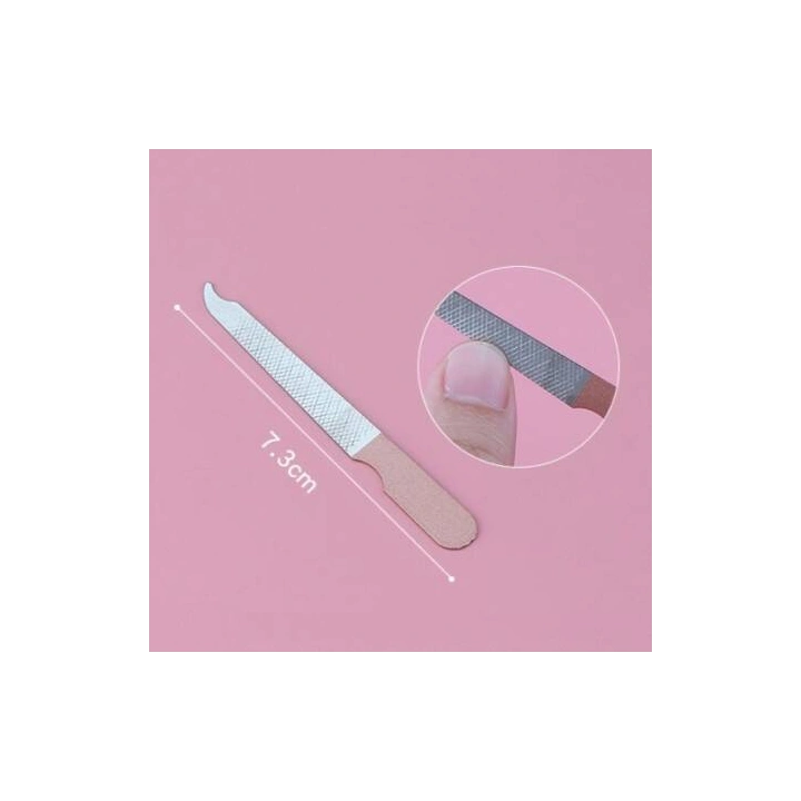 ECARLA zestaw akcesoriów do manicure w etui Różowa Świnka AK07