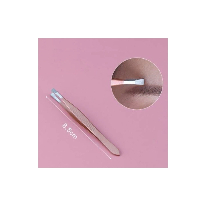 ECARLA zestaw akcesoriów do manicure w etui Różowa Świnka AK07