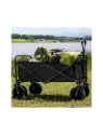 ECARLA wózek transportowy przyczepka ogrodowa 72x47x68-87cm składany metalowy AR07CZ