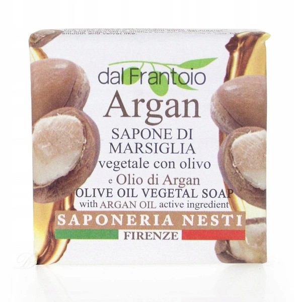 NESTI DANTE Dal Frantoio marsylkie mydło w kostce Argan 100g
