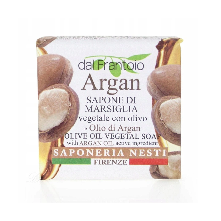 NESTI DANTE Dal Frantoio marsylkie mydło w kostce Argan 100g