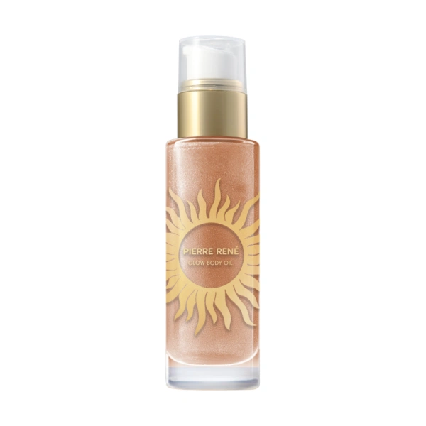 PIERRE RENE Glow body oil rozświetlający olejek do ciała Rose Gold 30ml