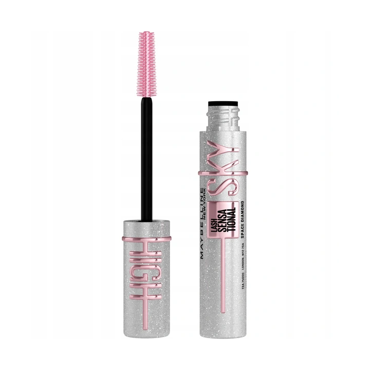 MAYBELLINE Lash Sensational Sky High topper do rzęs brokatowy Space Diamond 7,2ml