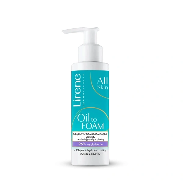 LIRENE All Skin olejek głęboko oczyszczający zamieniający się w piankę 145ml