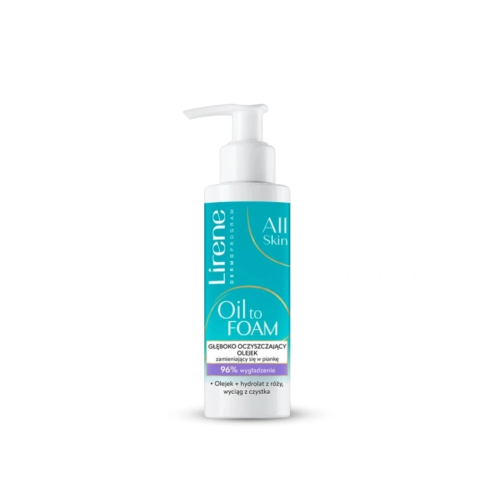 LIRENE All Skin olejek głęboko oczyszczający zamieniający się w piankę 145ml