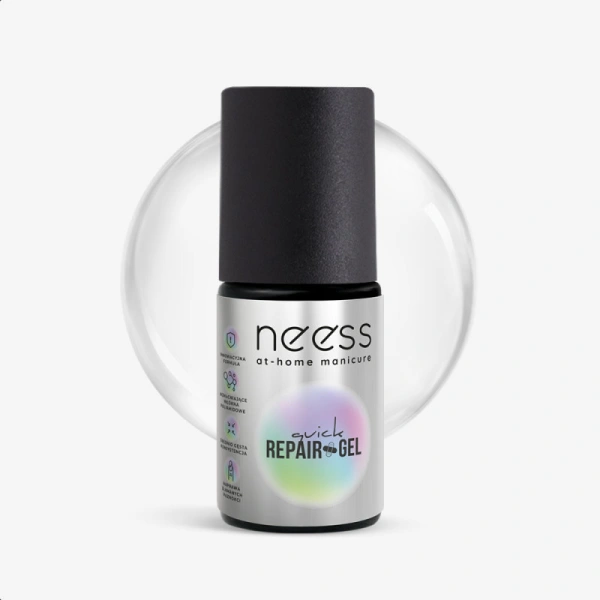 NEESS Quick Repair Gel żel naprawczy do paznokci z włóknami poliamidowymi 4ml