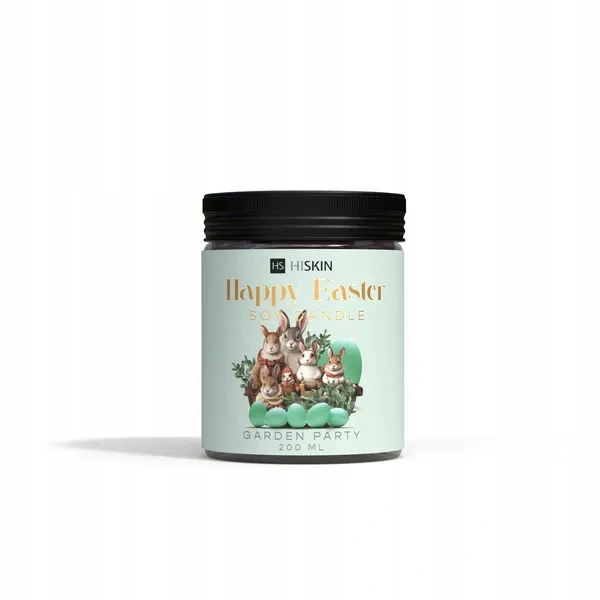 HISKIN Home Happy Easter świeca sojowa Garden Party 200ml 
