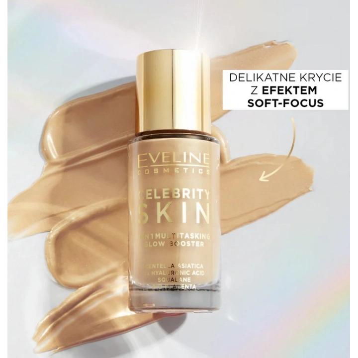 EVELINE Celebrity Skin wielofunkcyjna baza pod makijaż 4w1 01N Universal Light 30ml