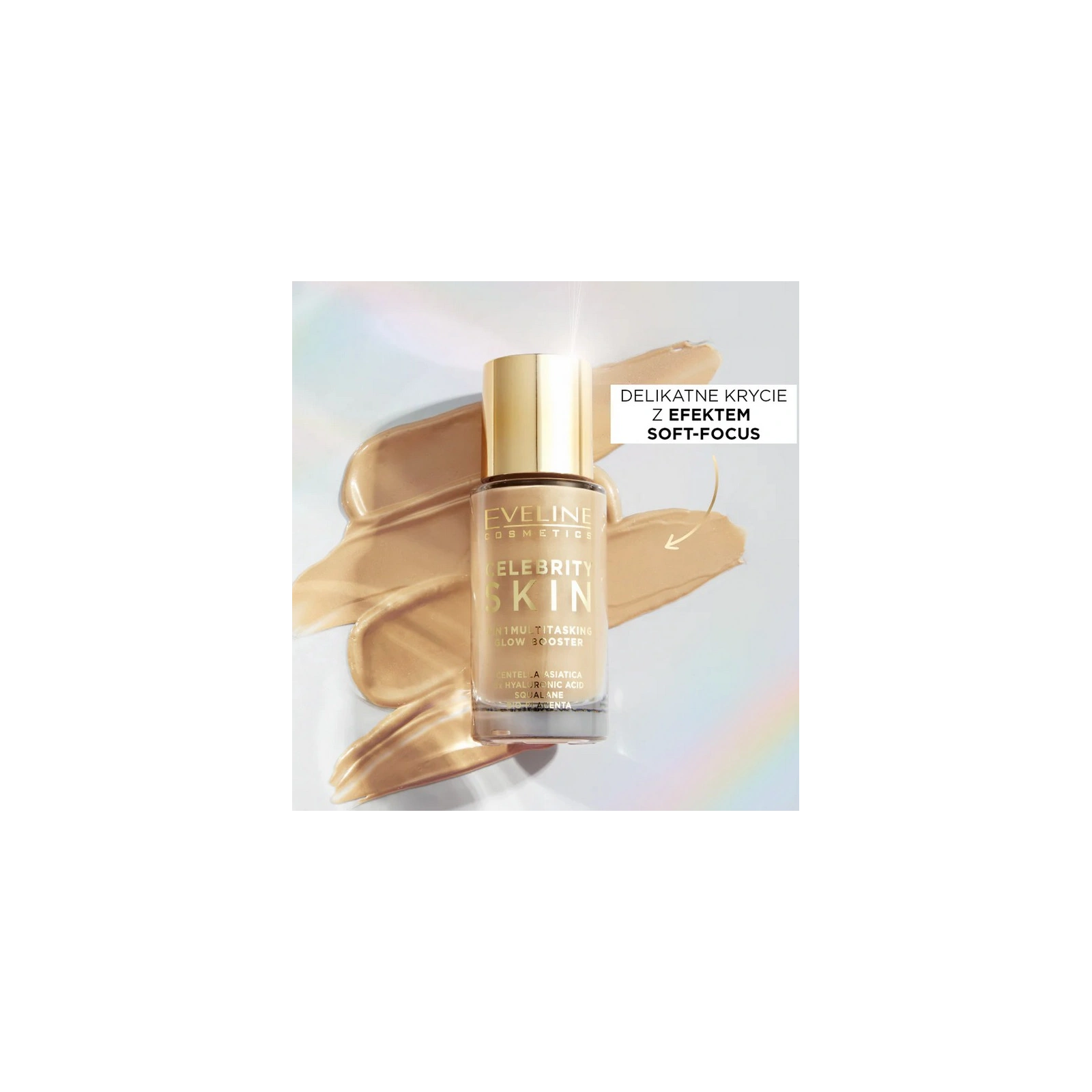 EVELINE Celebrity Skin wielofunkcyjna baza pod makijaż 4w1 01N Universal Light 30ml