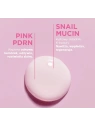 EVELINE Pink Snail Glazed Skin Effect nawilżająco-rozświetlające serum do twarzy 30ml