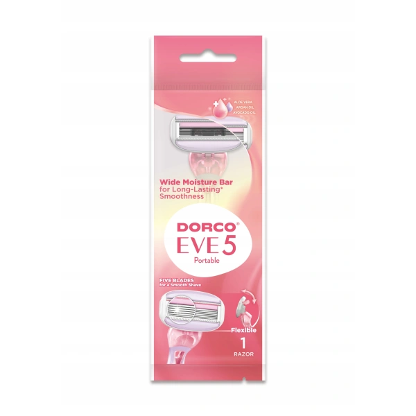 DORCO Woman Eve5 damska maszynka jednorazowa 5 ostrzy 1szt