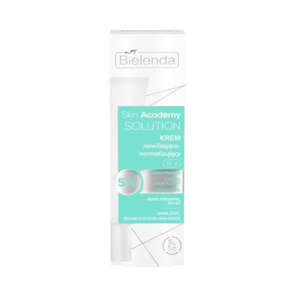 BIELENDA Skin Academy Solution krem do twarzy nawilżająco-normalizujący 50ml