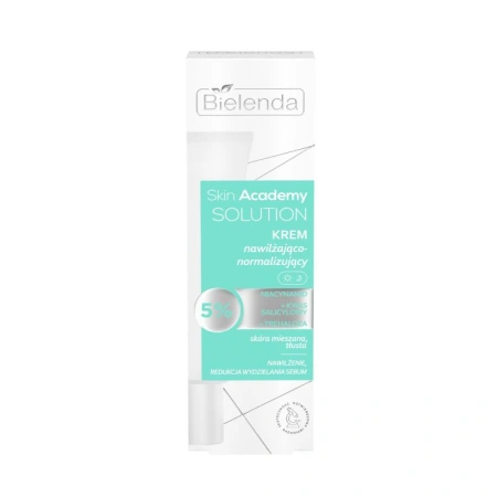 BIELENDA Skin Academy Solution krem do twarzy nawilżająco-normalizujący 50ml