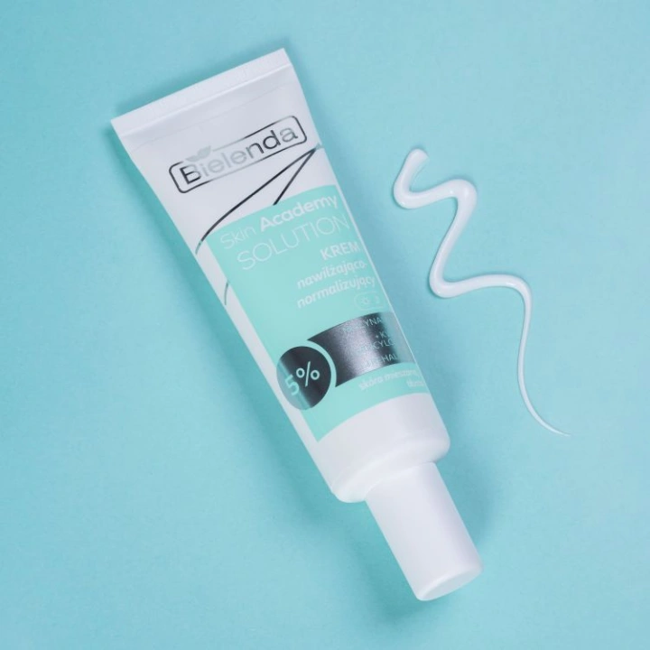 BIELENDA Skin Academy Solution krem do twarzy nawilżająco-normalizujący 50ml