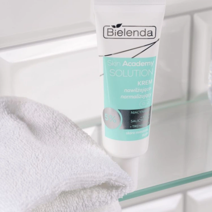 BIELENDA Skin Academy Solution krem do twarzy nawilżająco-normalizujący 50ml