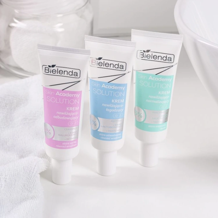 BIELENDA Skin Academy Solution krem do twarzy nawilżająco-normalizujący 50ml