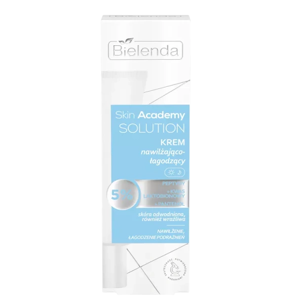 BIELENDA Skin Academy Solution krem do twarzy nawilżająco-łagodzący 50ml