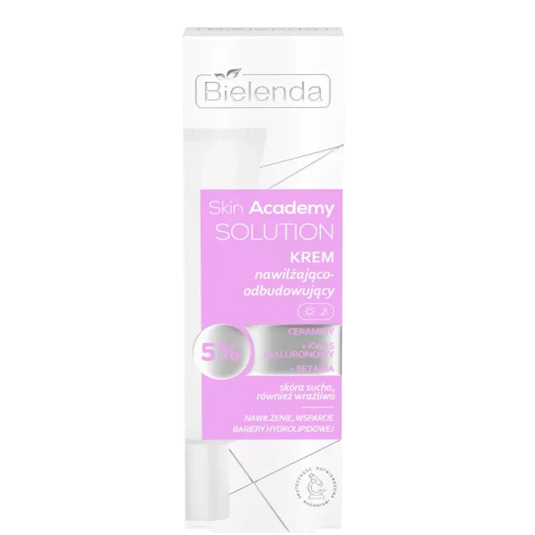 BIELENDA Skin Academy Solution krem do twarzy nawilżająco-odbudowujący 50ml