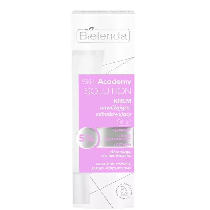 BIELENDA Skin Academy Solution krem do twarzy nawilżająco-odbudowujący 50ml