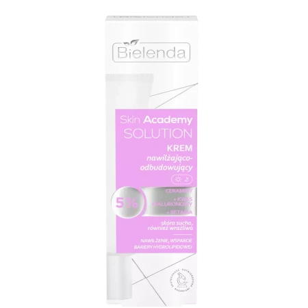 BIELENDA Skin Academy Solution krem do twarzy nawilżająco-odbudowujący 50ml