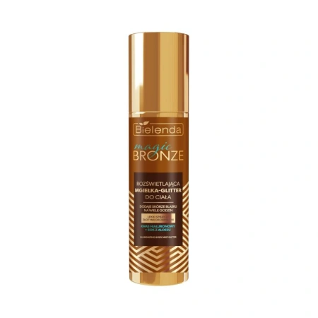 BIELENDA Magic Bronze rozświetlająca mgiełka-glitter do ciała 75ml