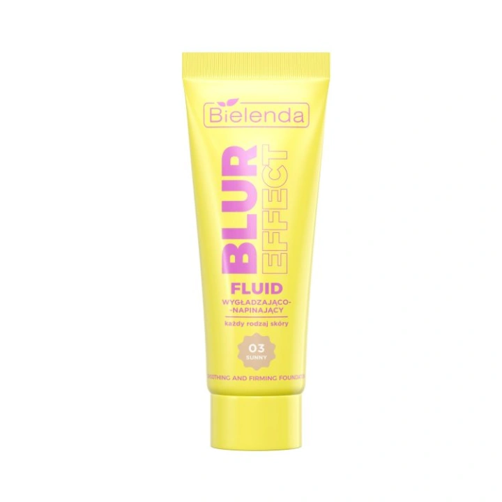 BIELENDA Blur Effect fluid do twarzy wygładzająco-napinający 03 Sunny 30ml