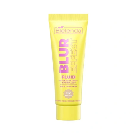 BIELENDA Blur Effect fluid do twarzy wygładzająco-napinający 02 Natural 30ml