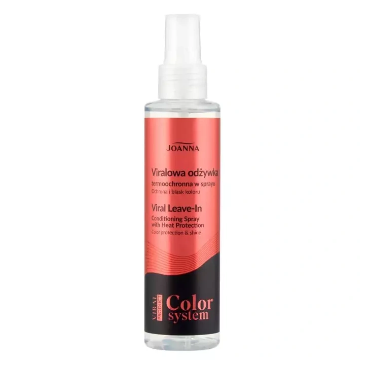 JOANNA Color System Viralowa odżywka do włosów farbowanych termoochronna w sprayu 150ml