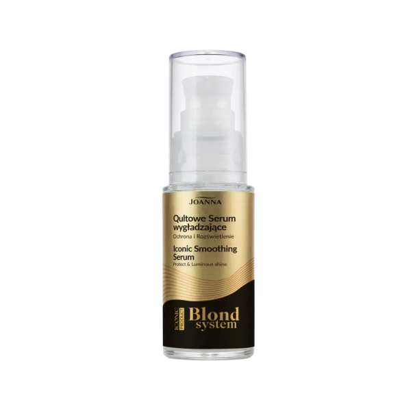 JOANNA Blond System Qultowe serum do włosów blond i rozjaśnianych wygładzające 25ml