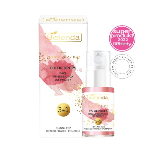 BIELENDA Boost Me Up baza do twarzy upiększająca 3w1 15ml