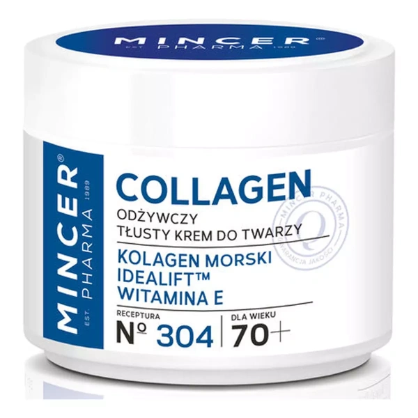 MINCER PHARMA Collagen tłusty krem do twarzy 70+ 50ml