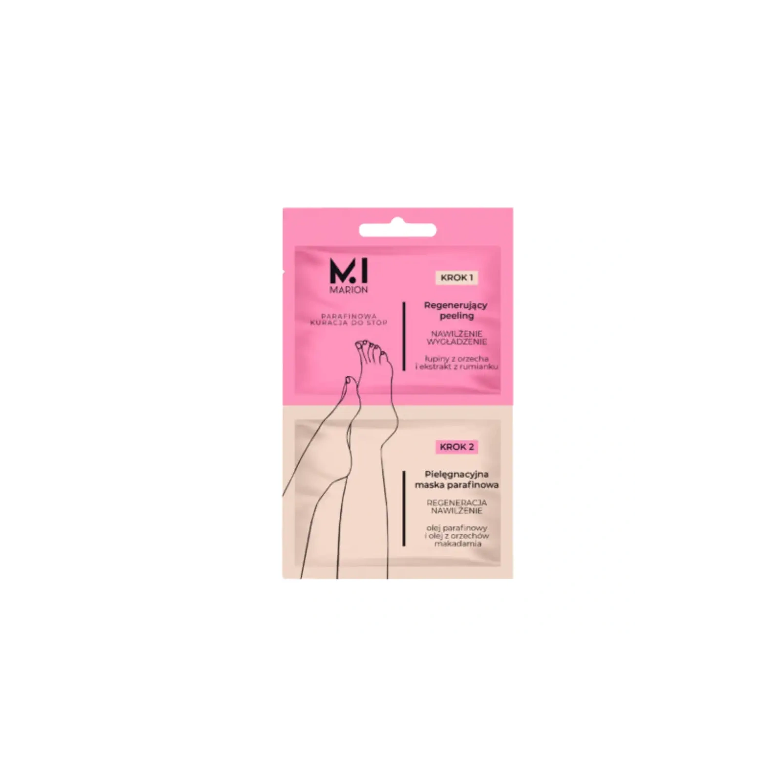 MARION Spa parafinowa kuracja stóp 6,5g+6ml