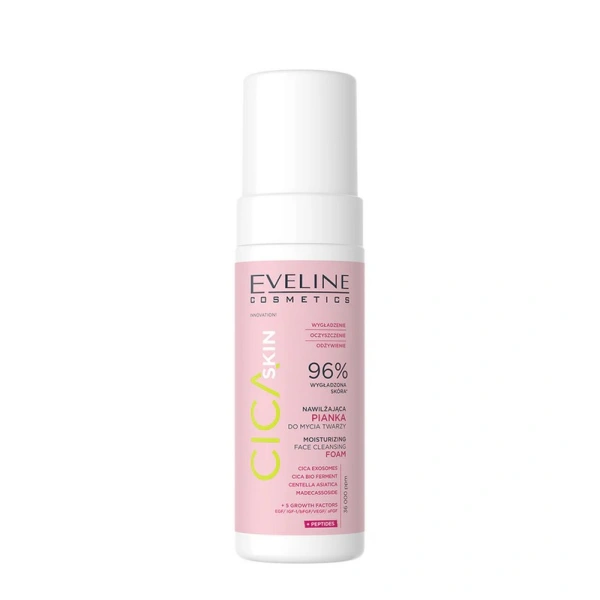 EVELINE Cica Skin nawilżająca pianka do mycia twarzy 150ml
