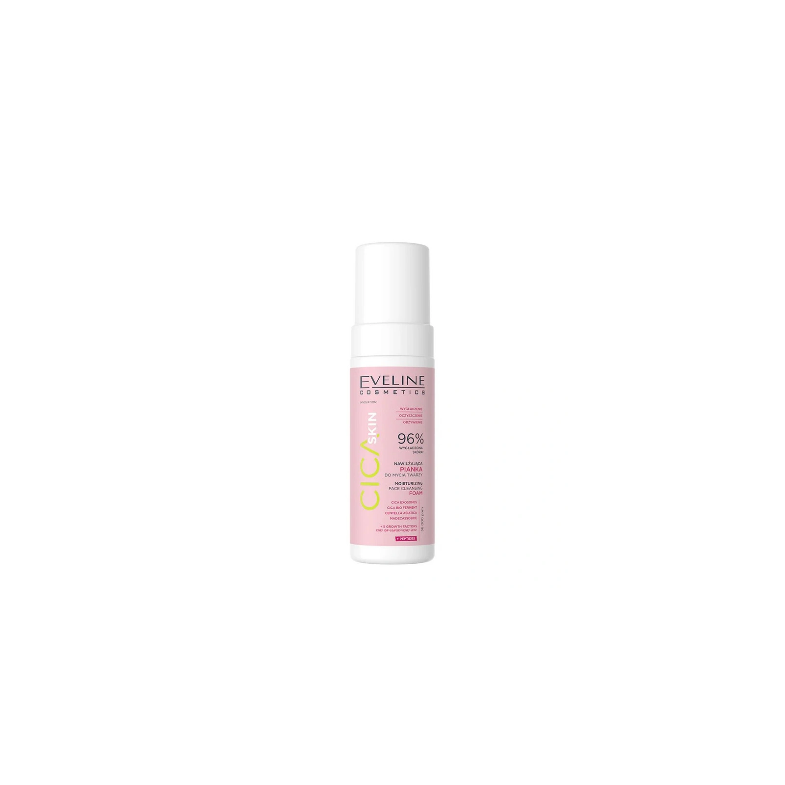 EVELINE Cica Skin nawilżająca pianka do mycia twarzy 150ml