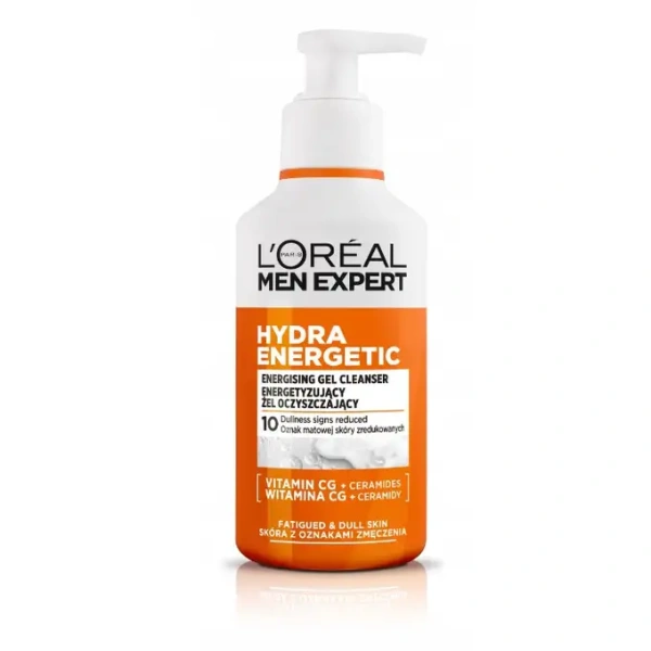 LOREAL Men Expert Hydra Energetic żel oczyszczający skóra zmęczona 260ml