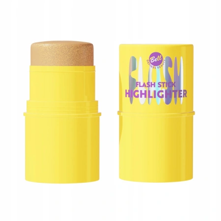 BELL Flash Stick Highlighter sztyf do twarzy z efektem drobinek 01 Solar Flare 6g