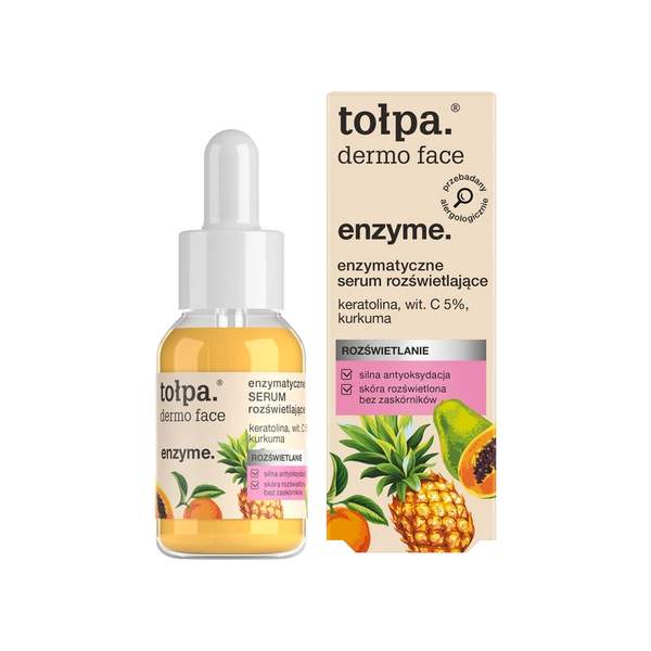 TOŁPA Dermo Face Enzyme enzymatyczne serum do twarzy rozświetlające 30ml