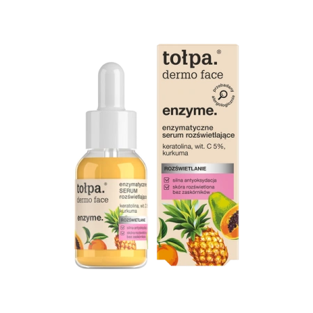 TOŁPA Dermo Face Enzyme enzymatyczne serum do twarzy rozświetlające 30ml