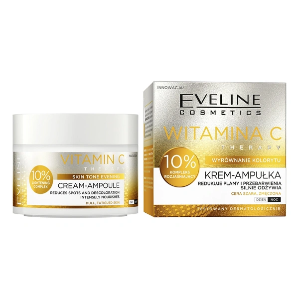 EVELINE Witamina C Therapy krem-ampułka rozświetlający 50ml