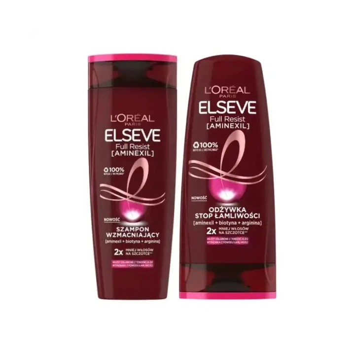 ELSEVE Full Resist szampon+odżywka do włosów DUOPACK 500ml+250ml