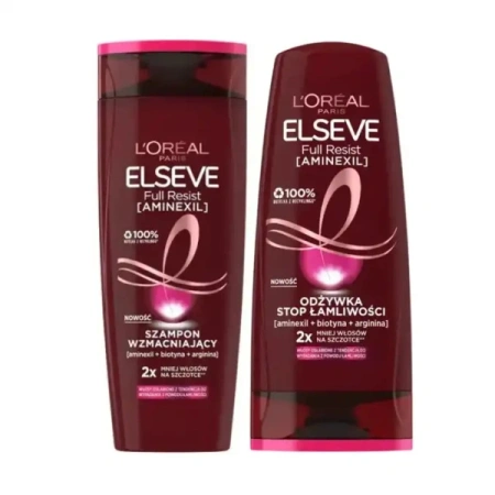 ELSEVE Full Resist szampon+odżywka do włosów DUOPACK 500ml+250ml