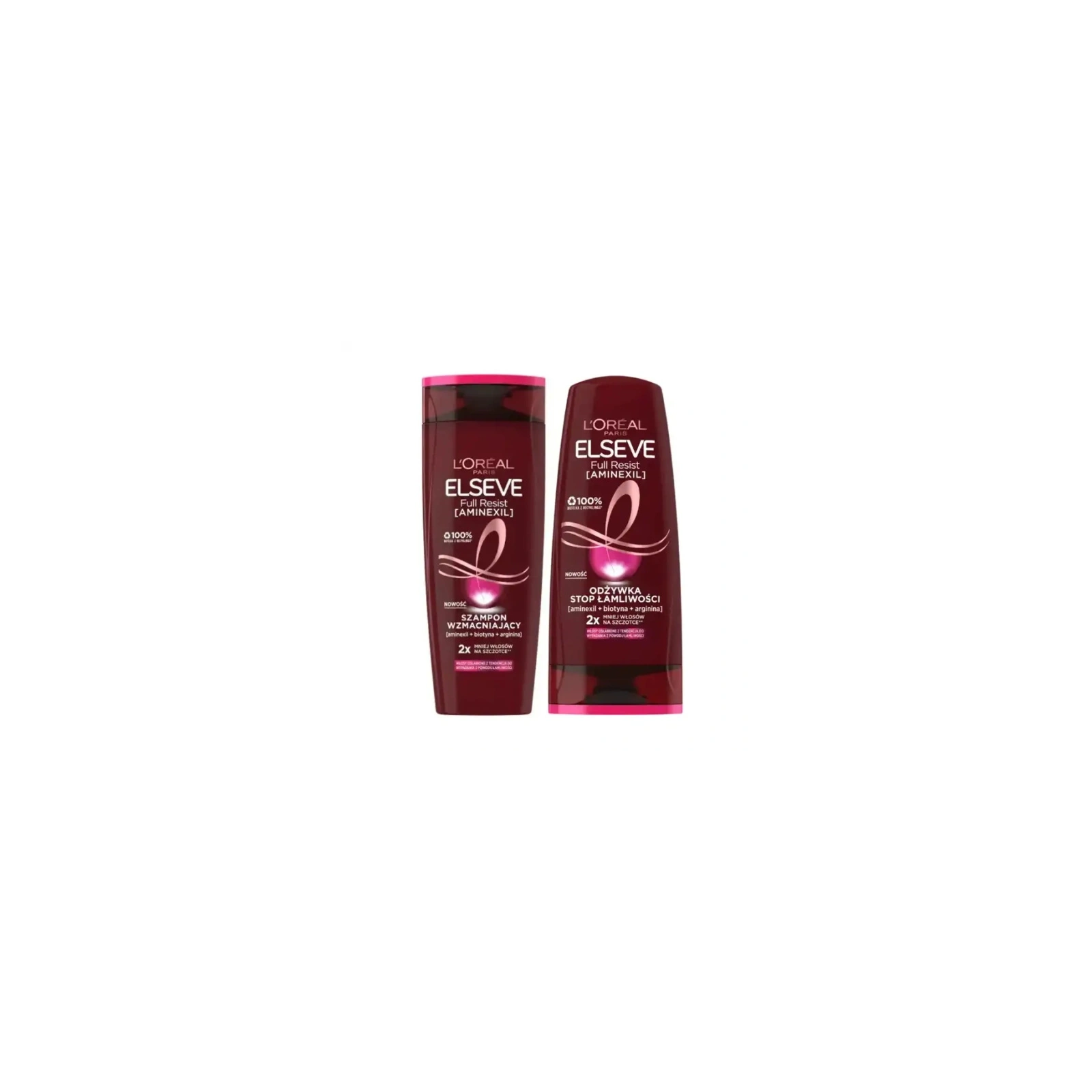 ELSEVE Full Resist szampon+odżywka do włosów DUOPACK 500ml+250ml