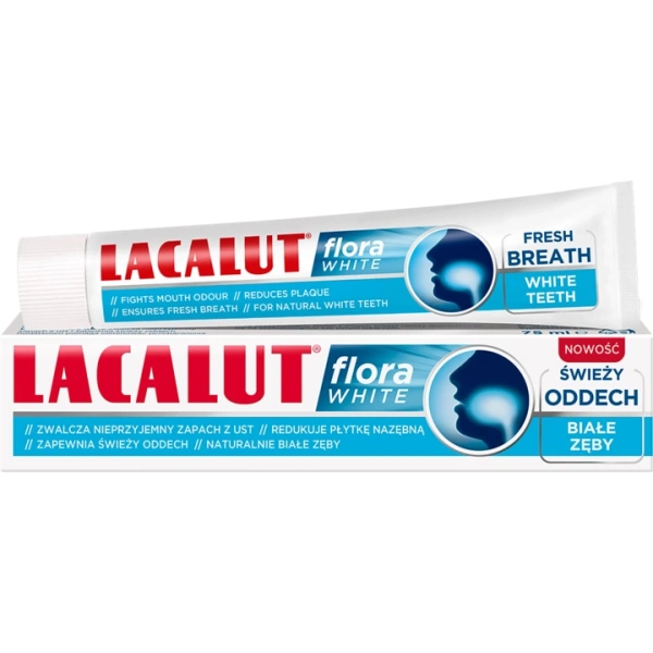 LACALUT Flora White pasta do zębów 75ml