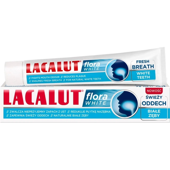 LACALUT Flora White pasta do zębów 75ml