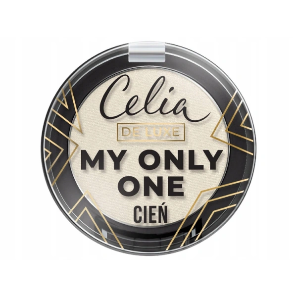 CELIA De Luxe satynowy cień do powiek 01 1szt
