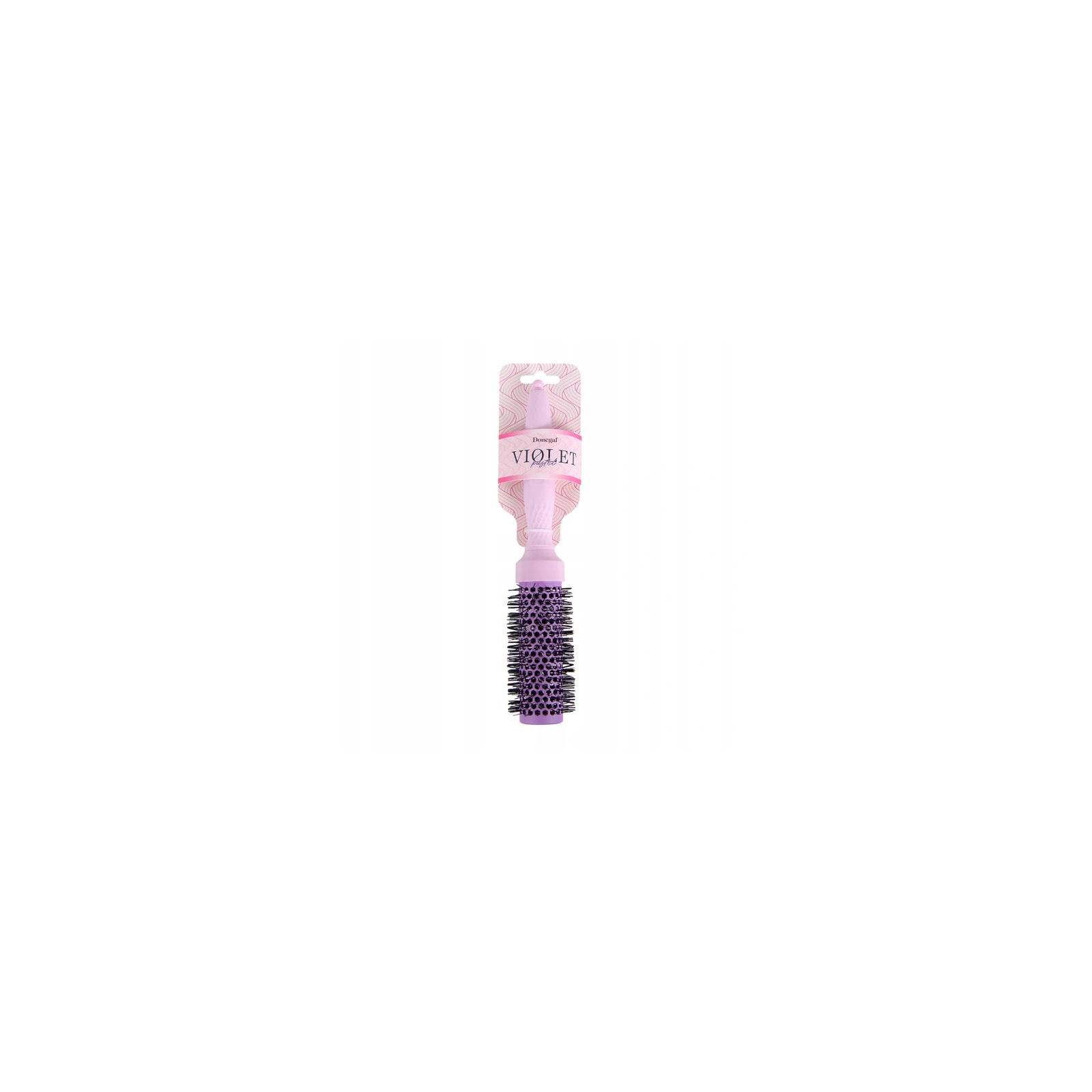 DONEGAL Pastel Violet szczotko-lokówka ceramiczna 34mm 1szt
