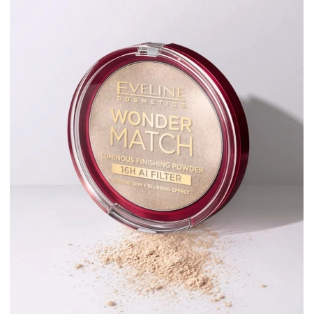 EVELINE Wonder Match satynowy puder do twarzy wykończeniowy 7g