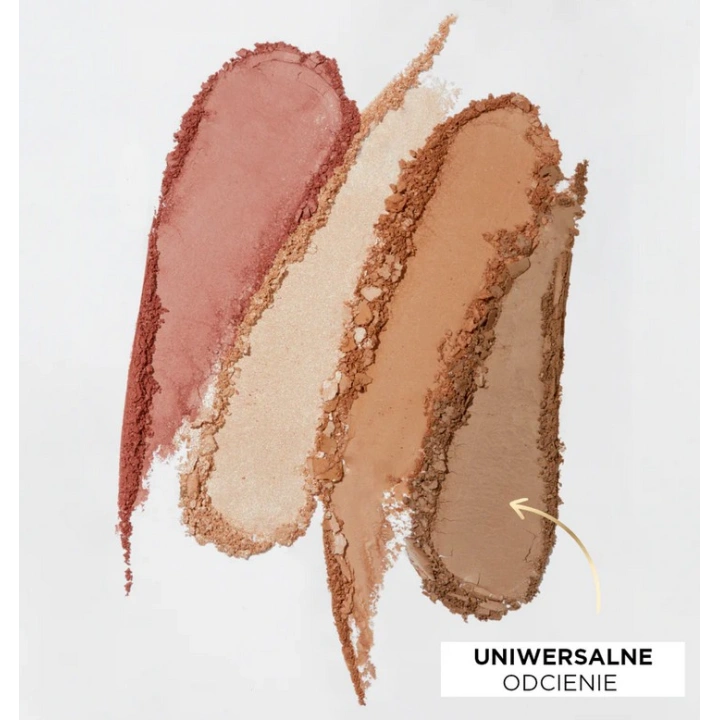 EVELINE Celebrity Skin wielofunkcyjna paleta do konturowania 4w1 16g