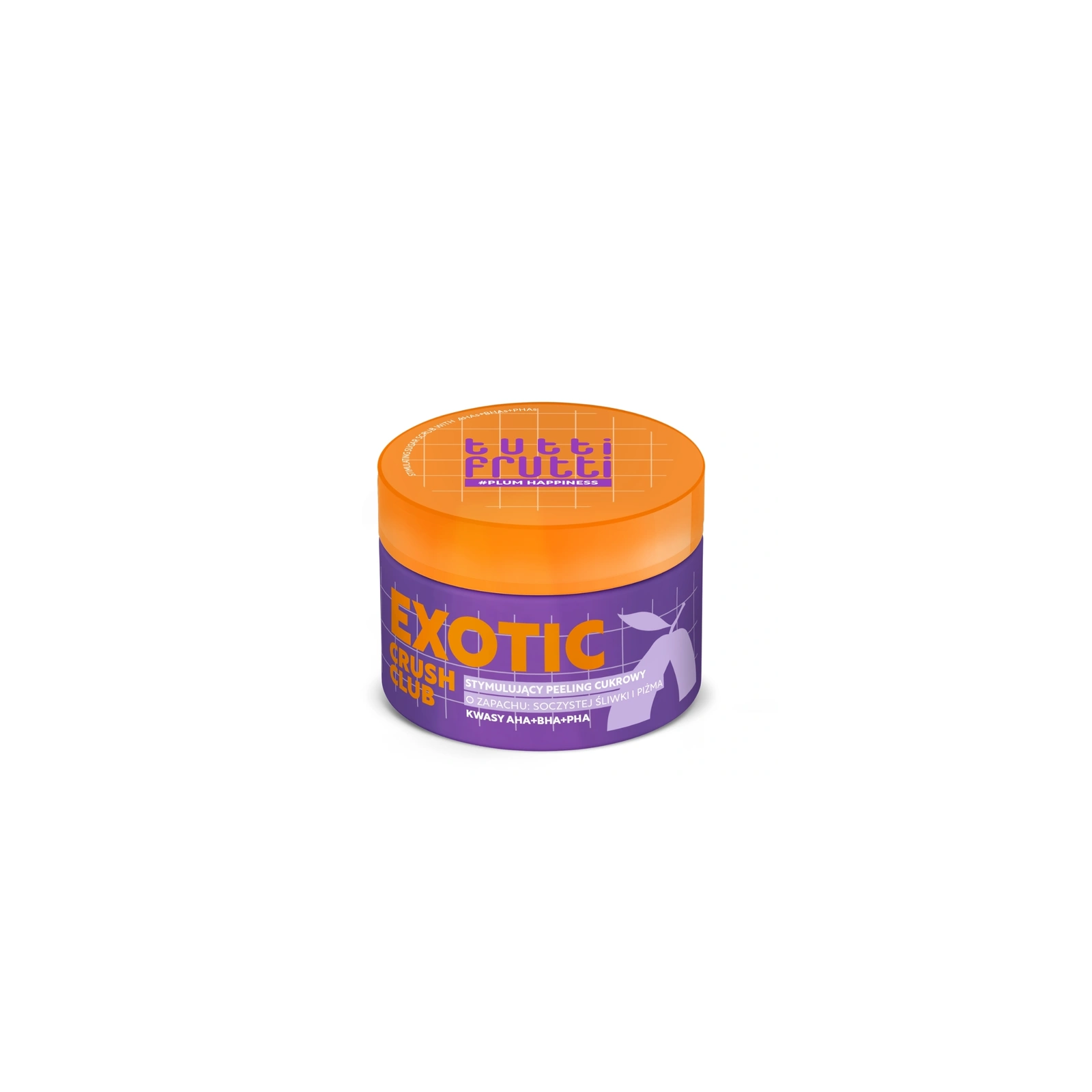 FARMONA Tutti Frutti Exotic Crush Club stymulujący peeling cukrowy Soczysta Śliwka i Piżmo 250ml
