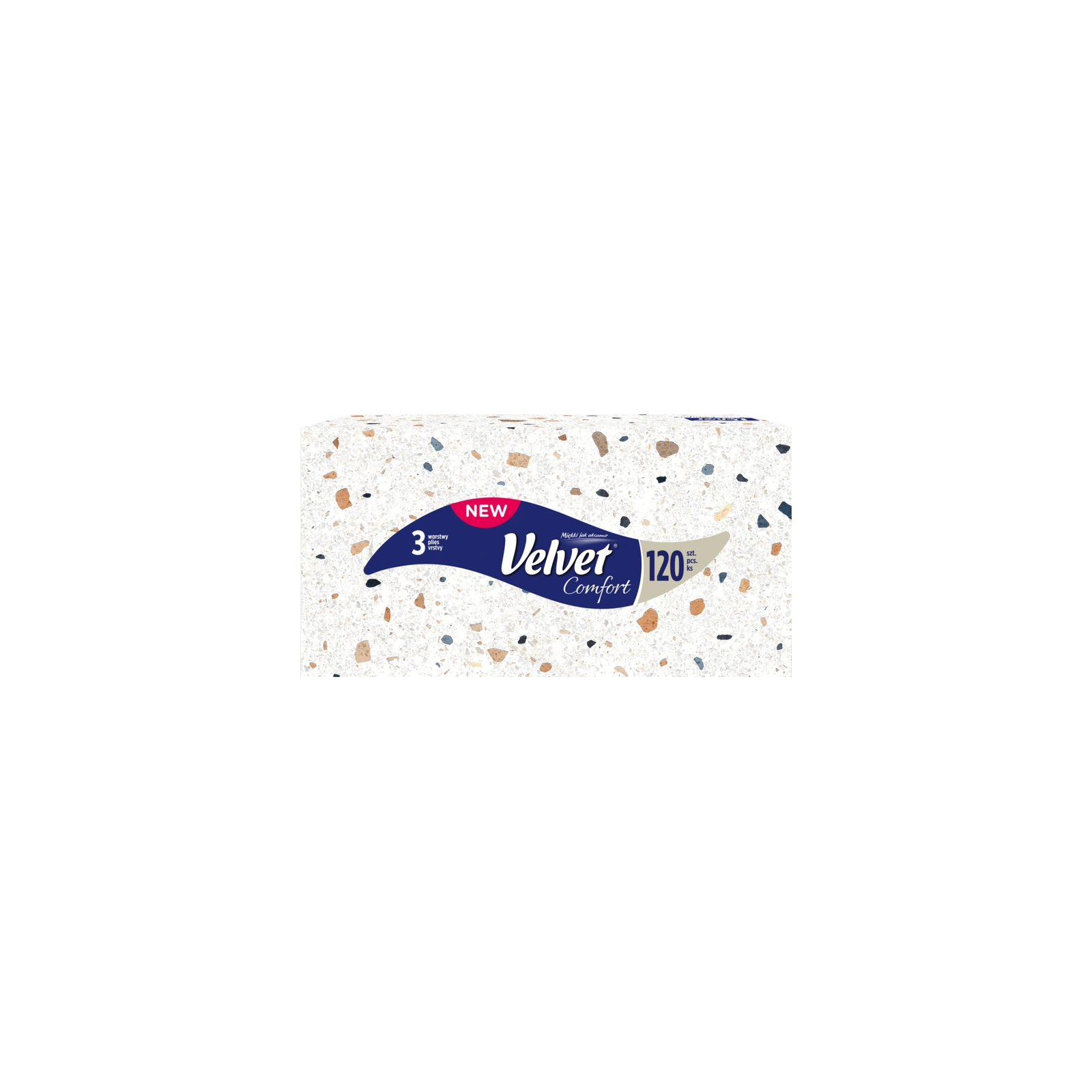 VELVET Comfort chusteczki higieniczne uniwersalne 120szt